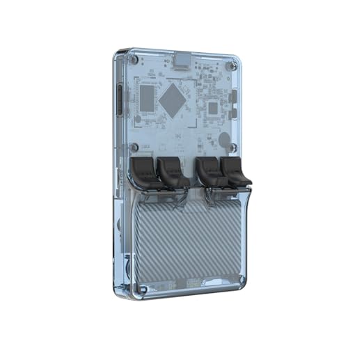 Transparent Black 4 Inch Handheld Retro Game Console D5850