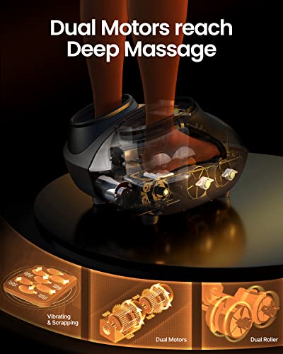 Electric Foot Massager with Heat, Shiatsu I302