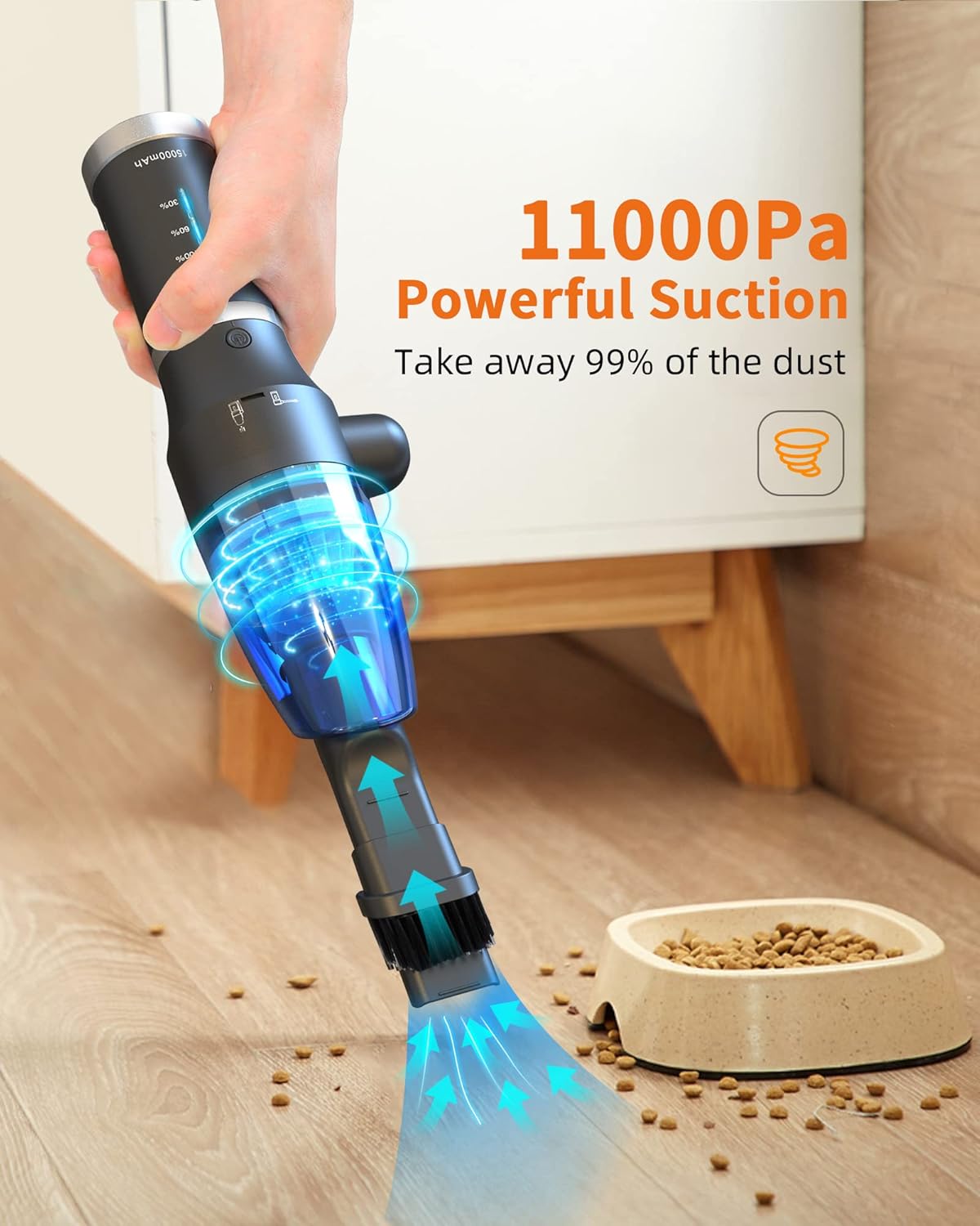 15000mAh Cordless Air Duster & Vacuum 2 in 1 X699875