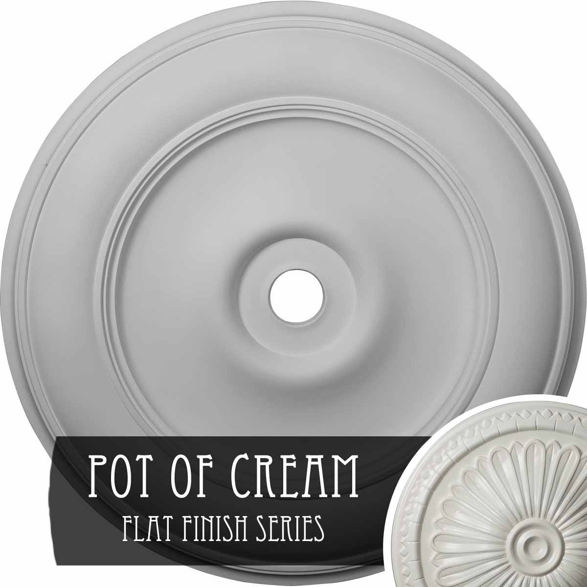 44 1/2x22OD x 4x22ID x 4 P Ceiling Medallion A84576