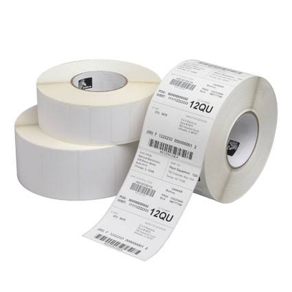 4 in x 8 in White Direct Thermal Paper Labels, 750 Labels/Roll, 4 Rolls/Carton V3970