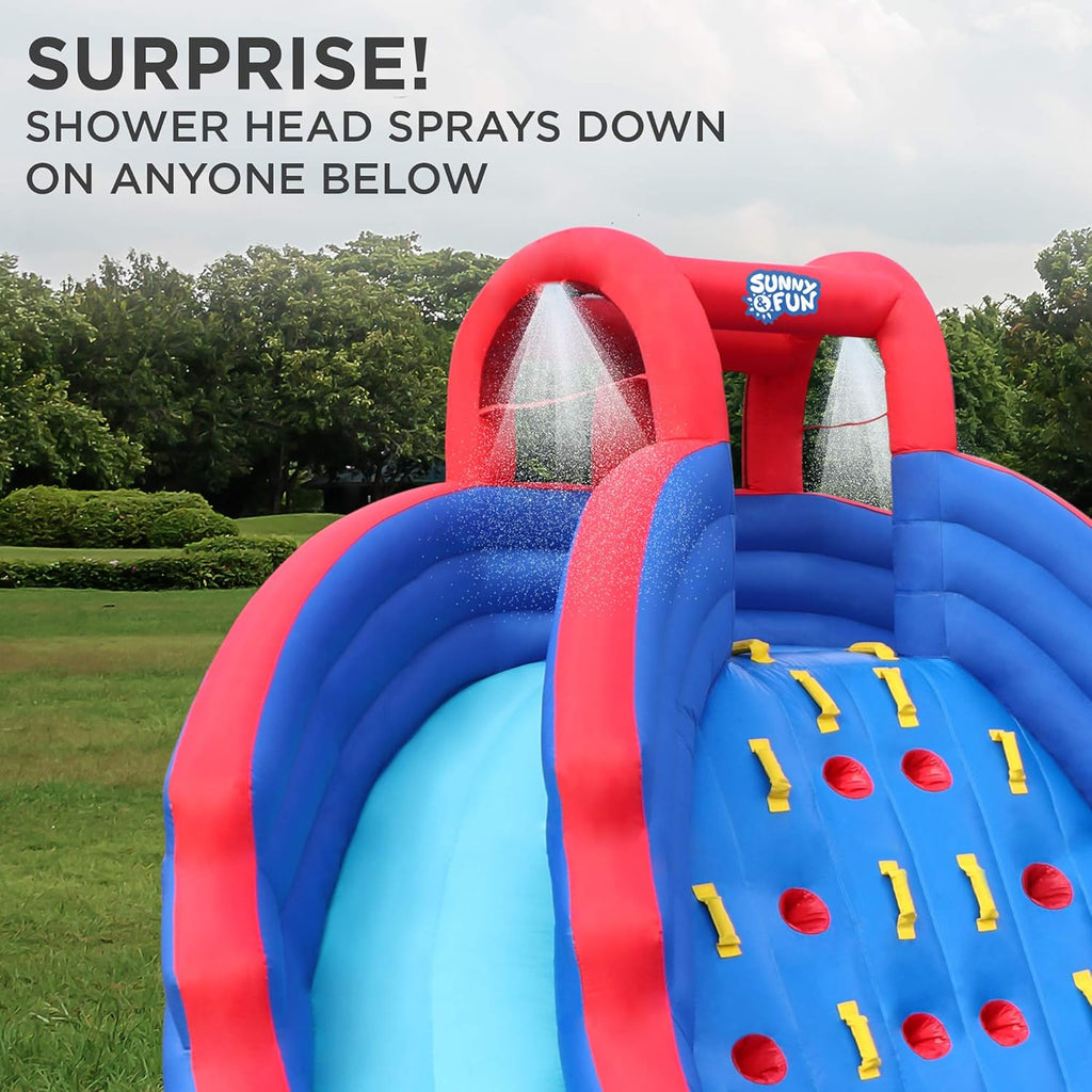 Inflatable Water Slide Park with Splash Pool M9790