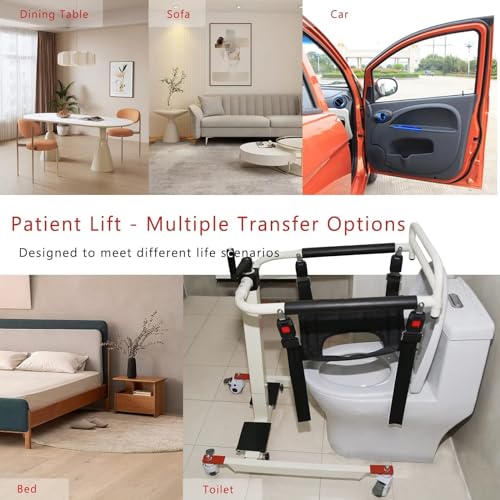 Load Capacity 220lbs Patient Lift Transfer Chair U66175
