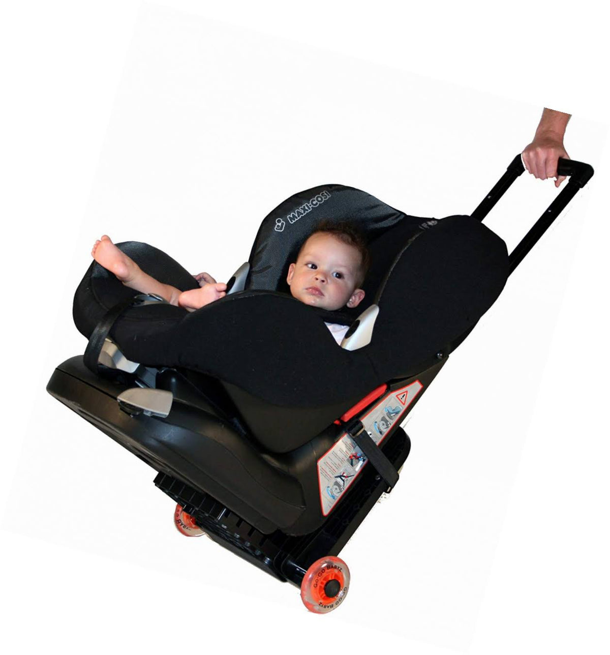 Black Car Seat Carrier K4842