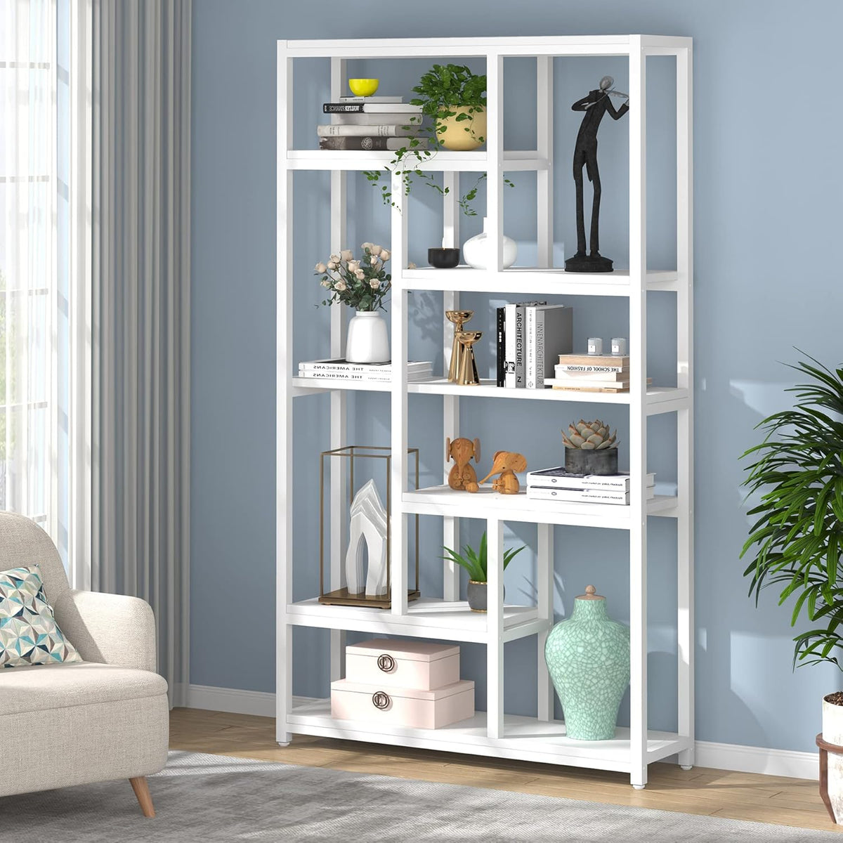 7-Tier 78.4 inch Tall Bookshelf G753362