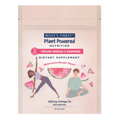 Watermelon Flavor Vegan Omega 3 Adult Gummies 60 chews X53998