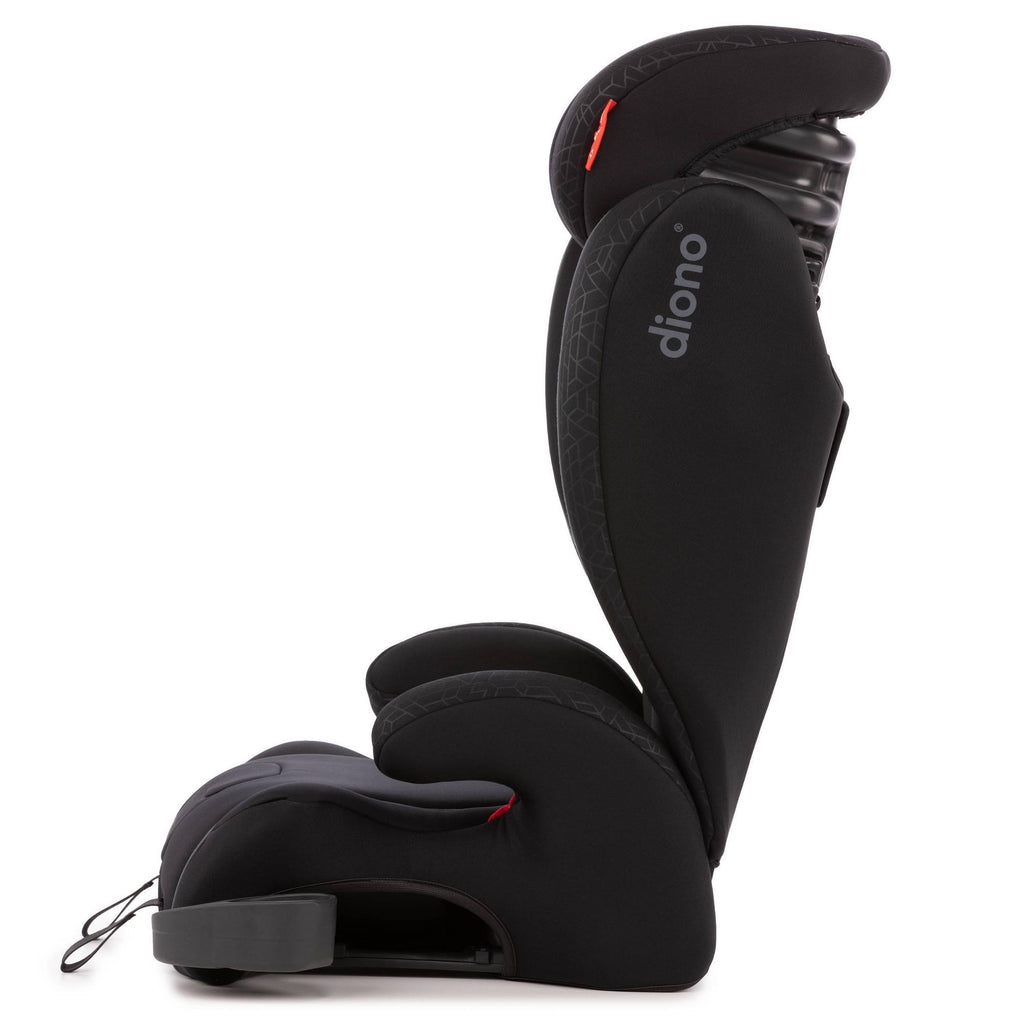 Black 2-in-1 Expandable Belt Positioning Booster Car Seat D255121