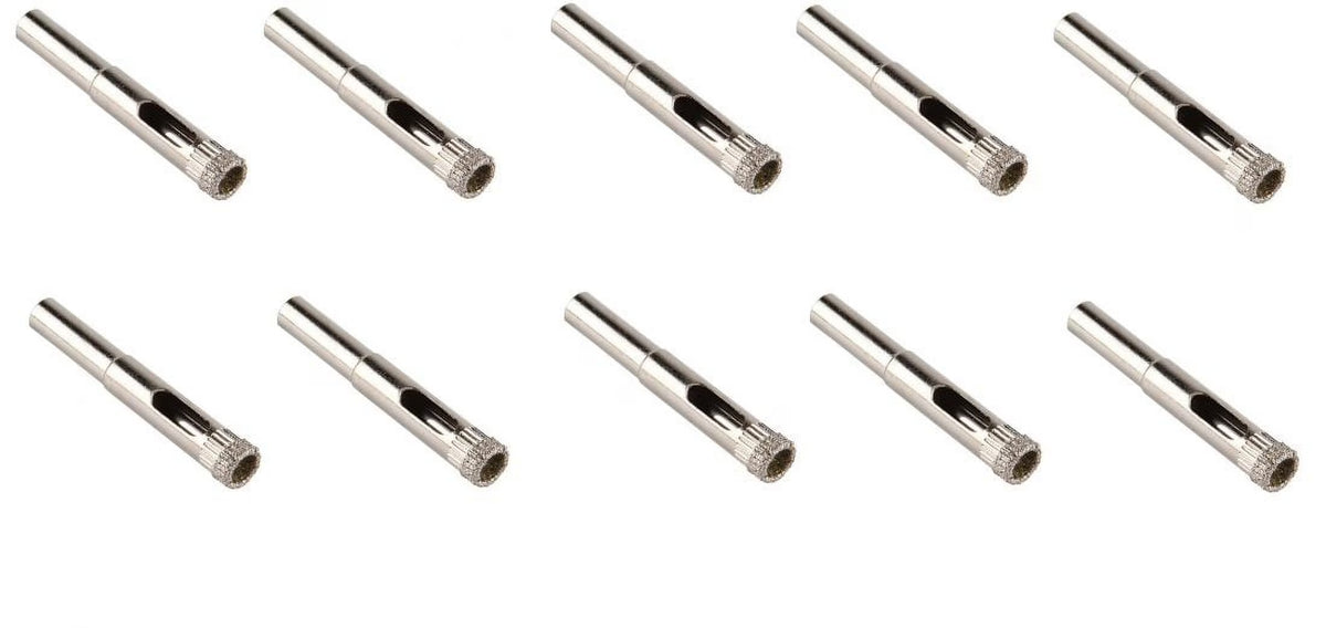Set of 10 Diamond Coated Drill Bit Hole Saw 5/16 inch I48693