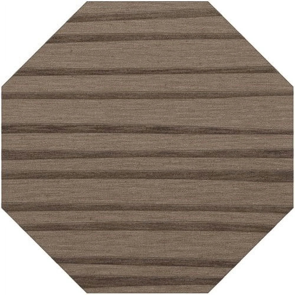 Stone Stripes Lines 12' x 15' Oval Area Rug Q400471