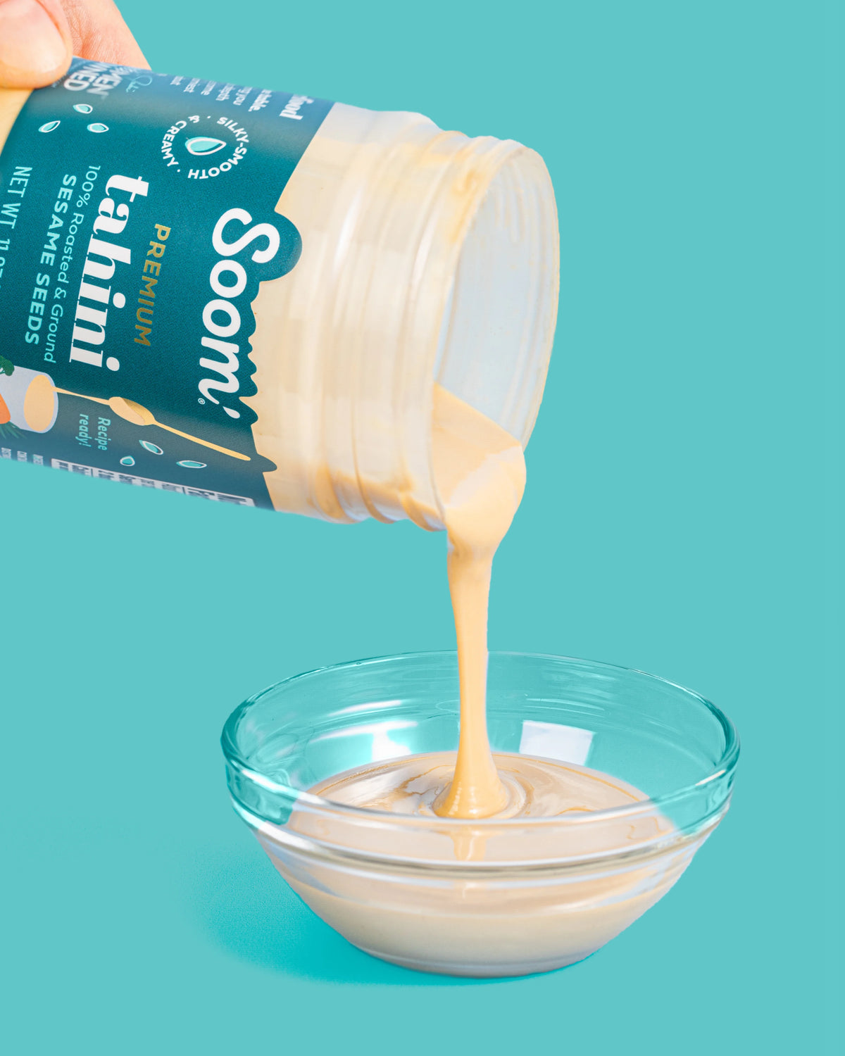 Pure Ground Sesame Tahini 11oz 2 Pack U21380