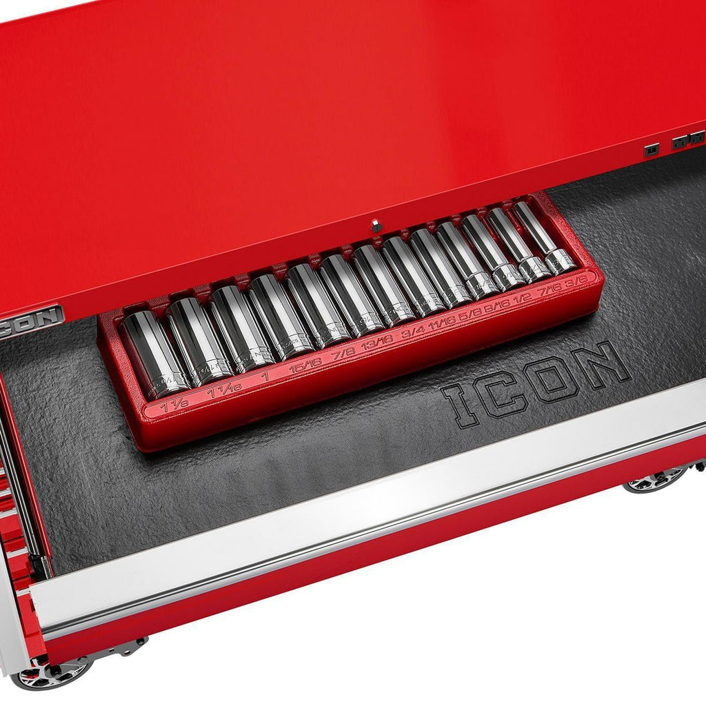 1/2 in. Drive SAE Deep Socket Set, 13-Piece X69485