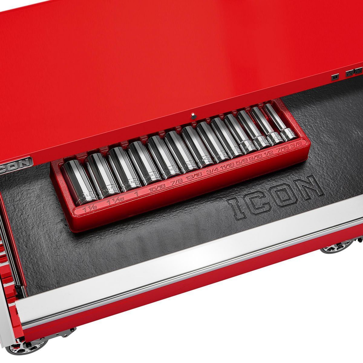 1/2 in. Drive SAE Deep Socket Set, 13-Piece X69485