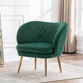 Velvet Dark Green Accent Chair R699