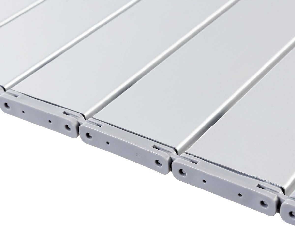 Portable Aluminum Folding Camping Table with Storage Bag H304604
