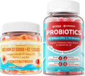 Sugar Free Vitamin D3 K2 Probiotics Gummies I689553