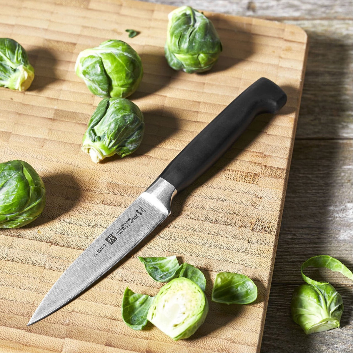 2 Piece Santoku Knife Paring Knife Prep Set T899
