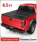 Tri-Fold Hard Tonneau Cover Truck Bed FRP 6.5ft R5181