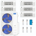 48,000 BTU 5 Zone Ceiling Cassette Ductless Air Conditioner and Heat Pump Z239