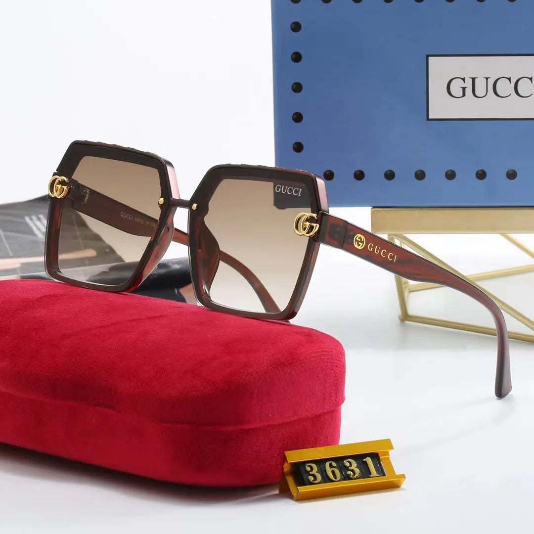Fashionable Letter Sunglasses A384409