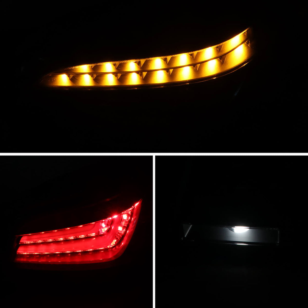 Black LED Tail Lights D249793