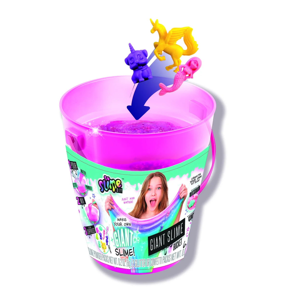 Giant Slime Bucket Pink H84608