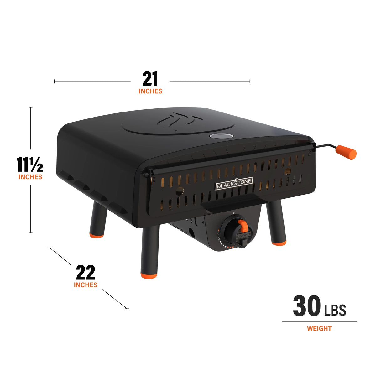 Outdoor Pizza Oven with Rotating Stone I9683