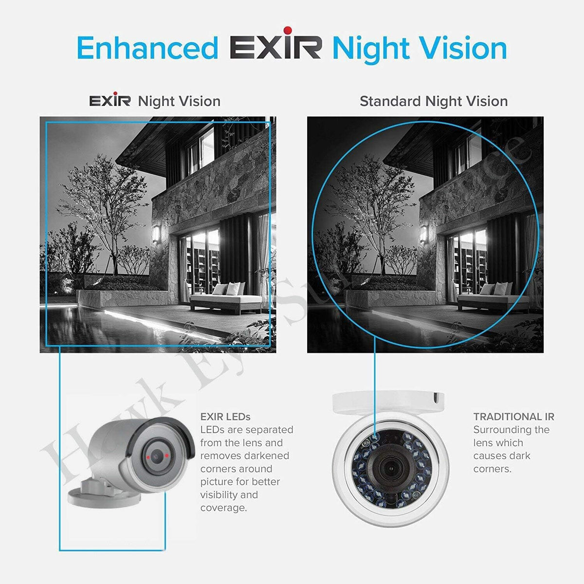 6MP PoE Security IP Camera Night Vision Bullet Onvif IR Weatherproof 2.8mm Lens Z7603