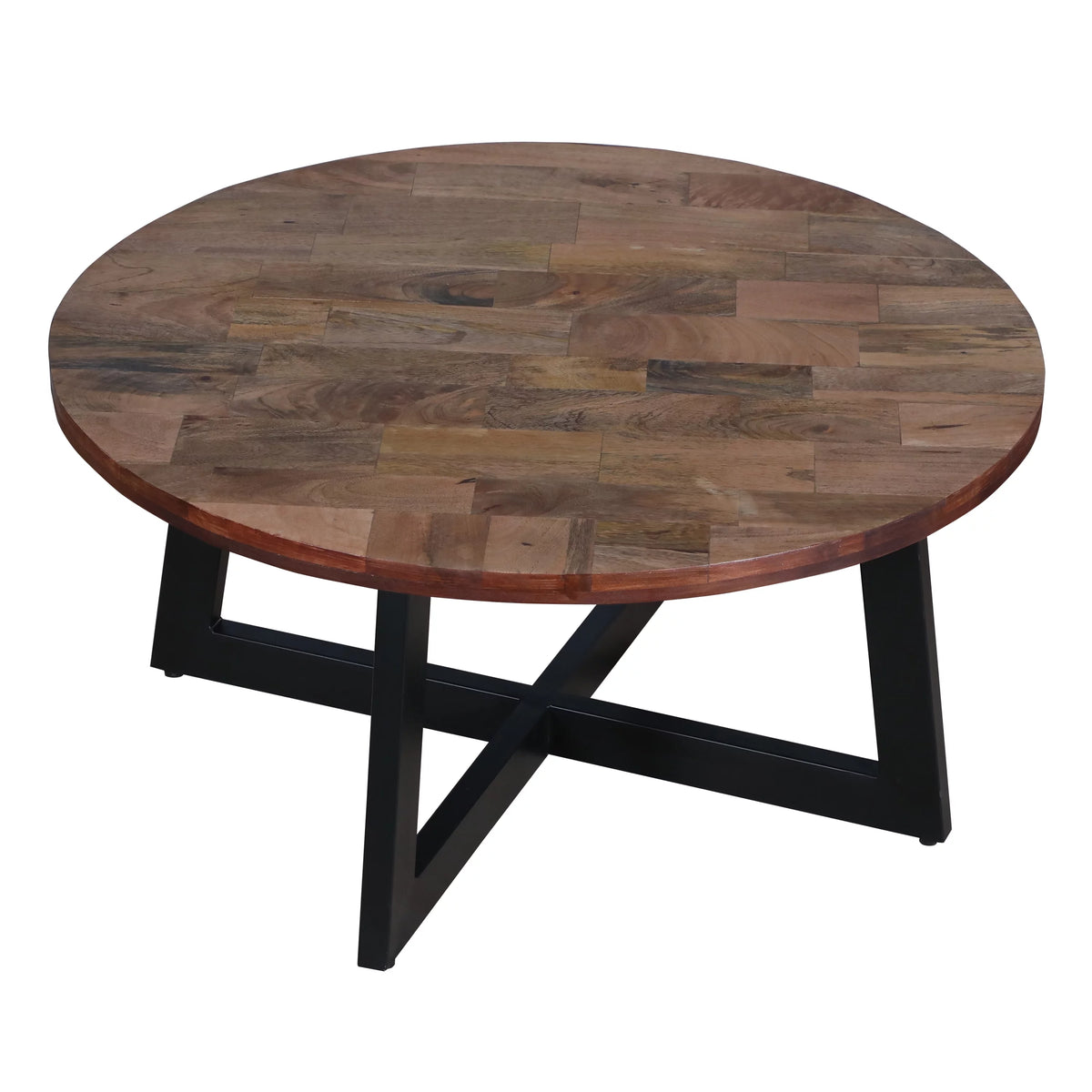 31 Inch Round Mango Wood Coffee Table K118299