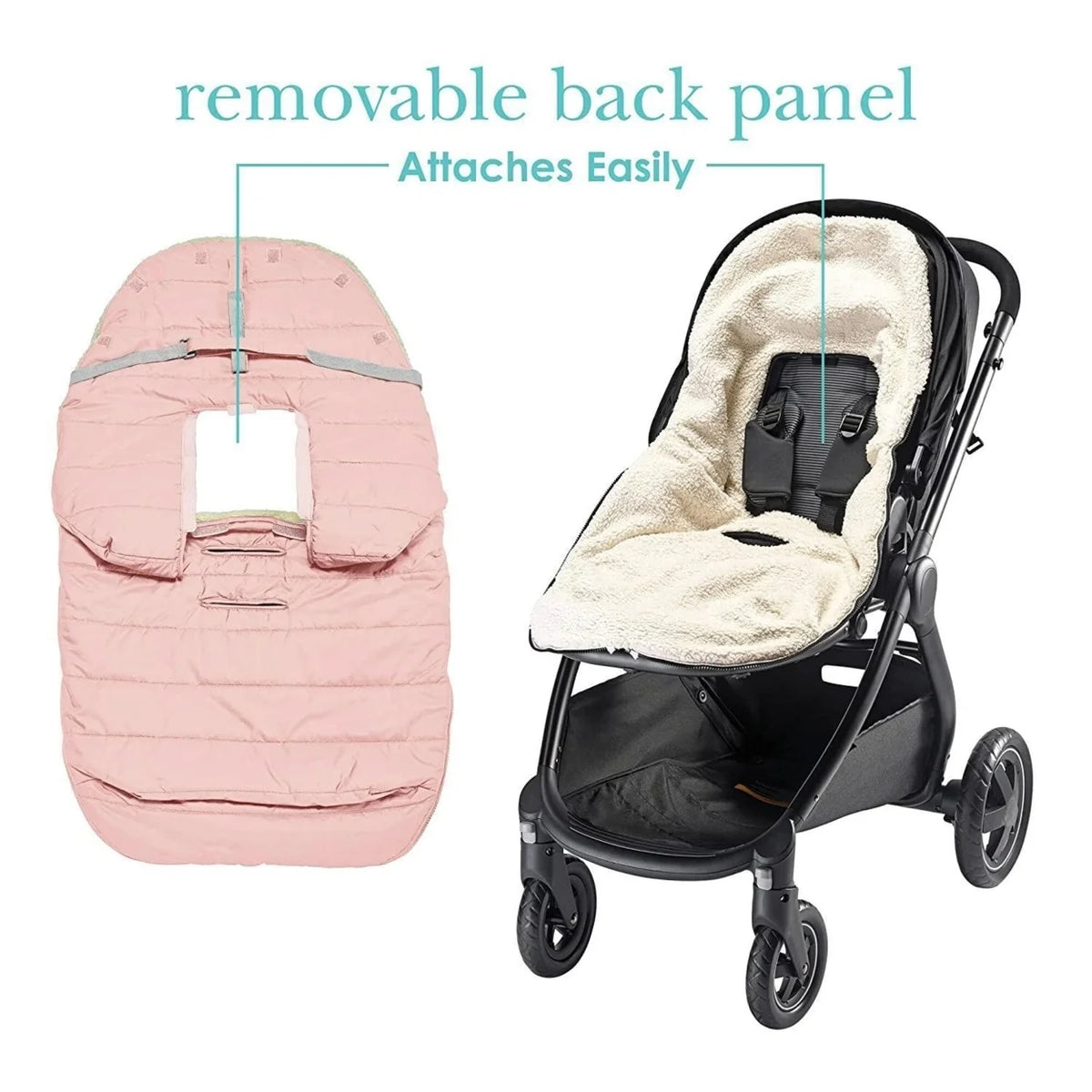 Pink Toddler Bunting Bag U8596