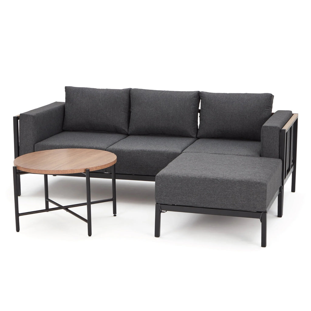 4 Piece Thick Cushion Sectional Set Q608