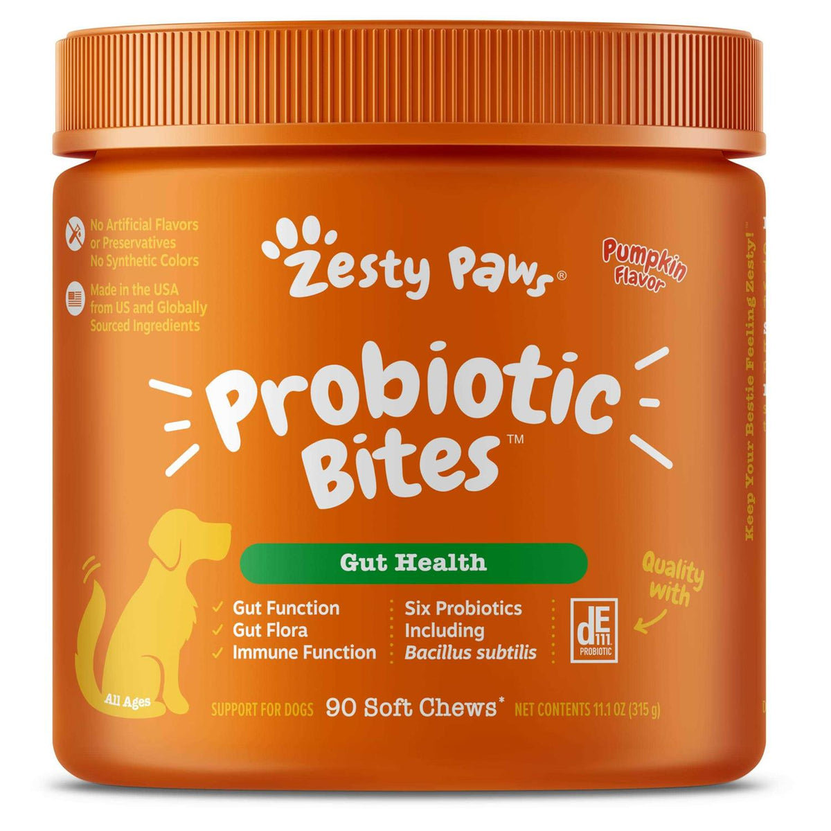 Probiotic Bites for Dogs Pumpkin W2042
