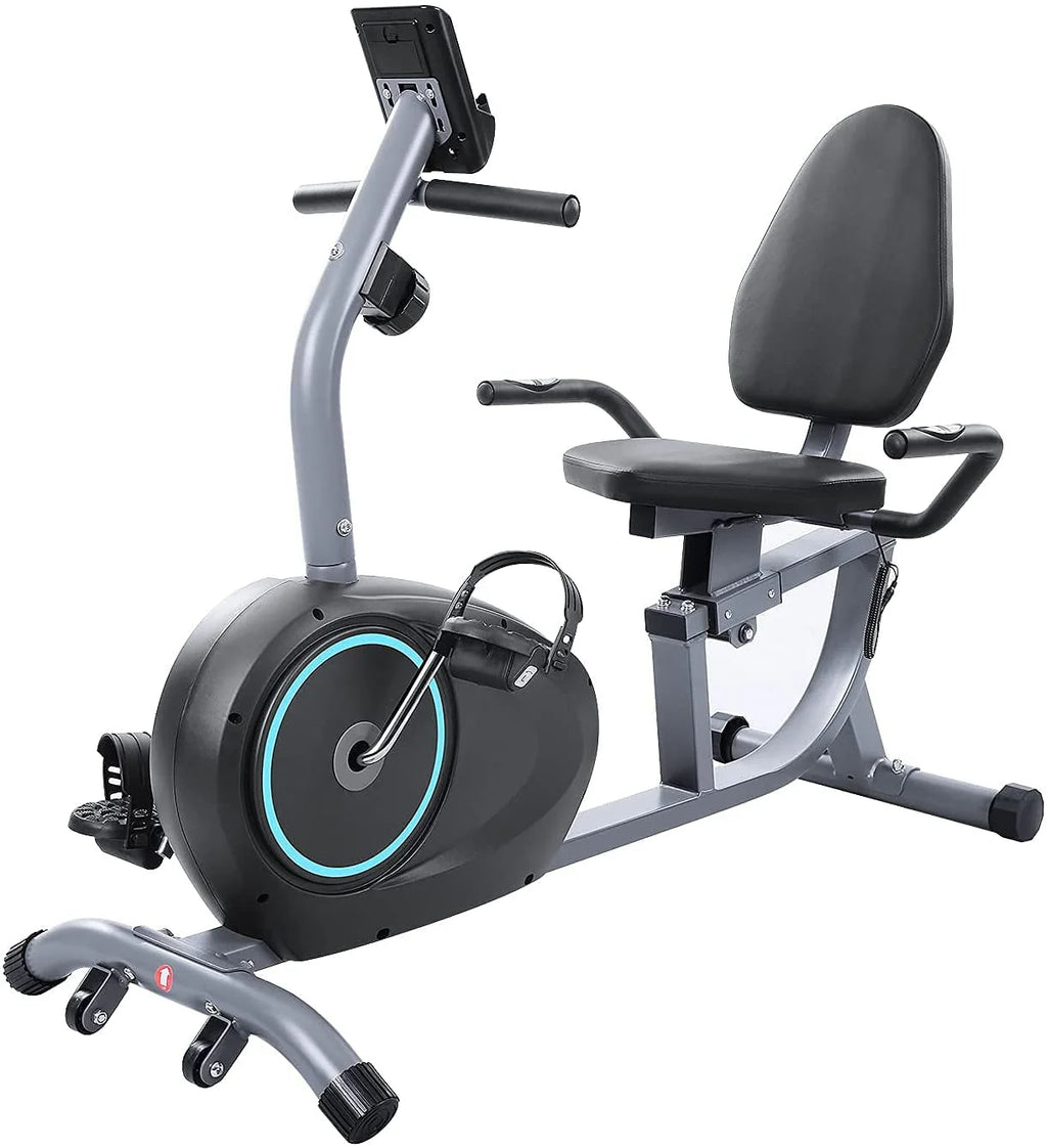 Recumbent Exercise Bike with 8 Levels Adjustable Resistance K230