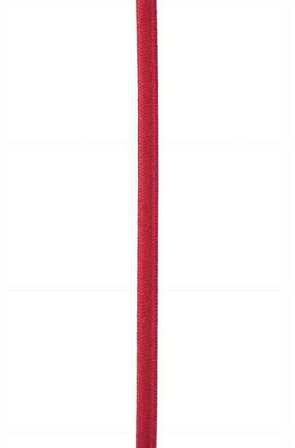 Red Cotton Parallel Lamp Cord 12 Foot Length E1099