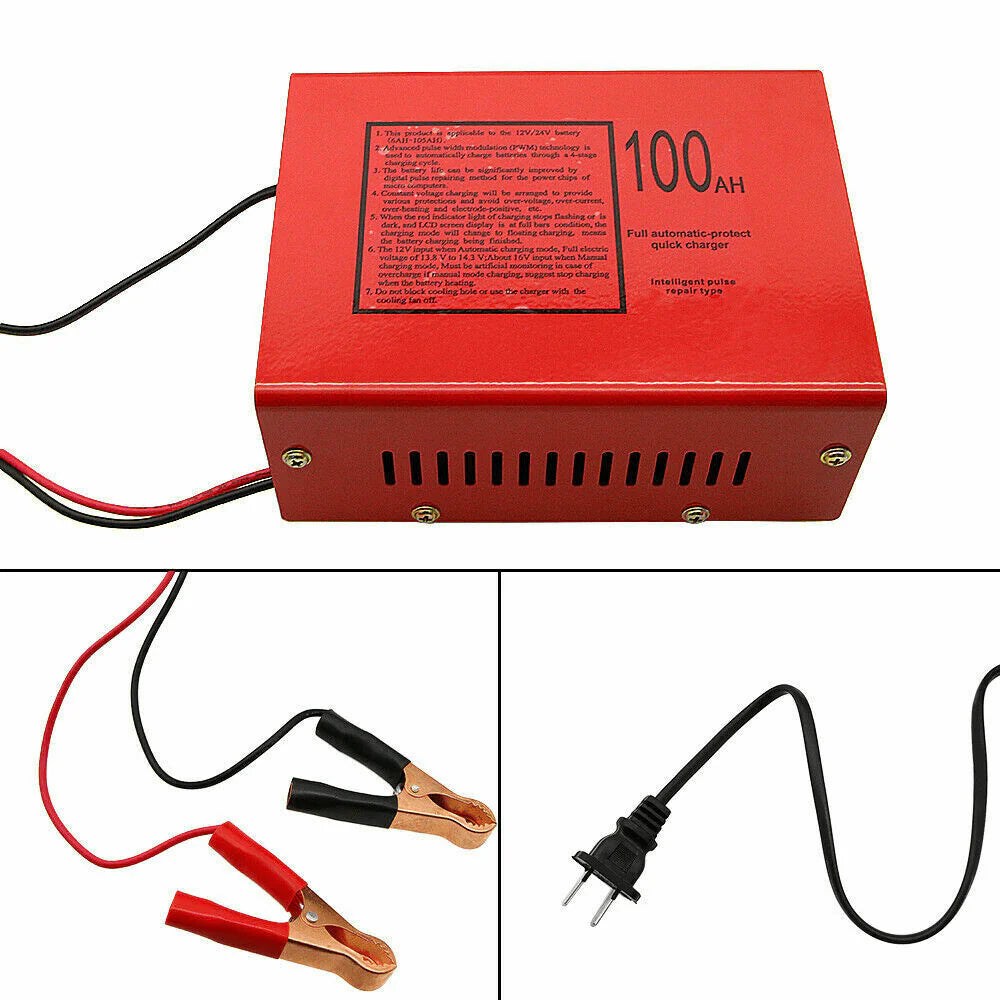 12V/24V 10A Battery Charger E278
