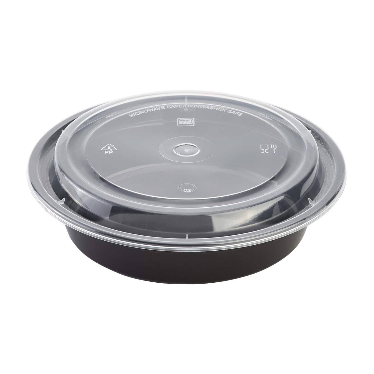 24 oz Microwavable Containers and Lids (Case of 150) I20489