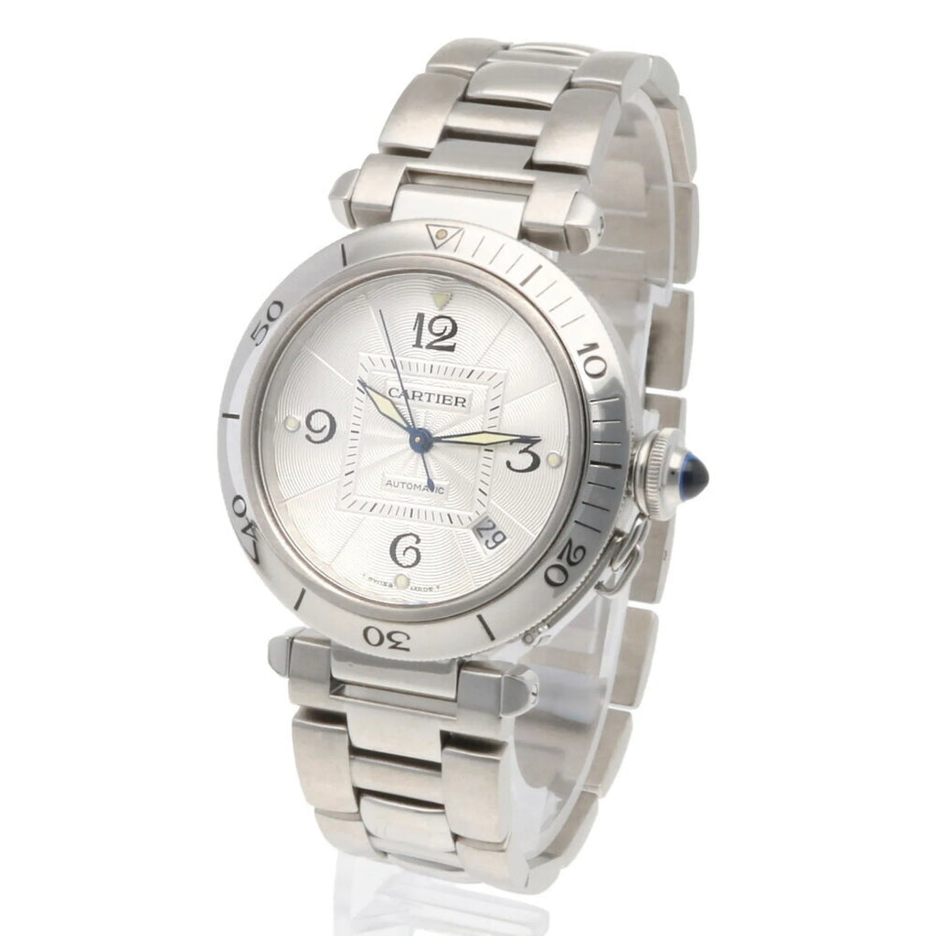Pre-Owned 38MM Stainless Steel Self-Winding Men's Watch G835