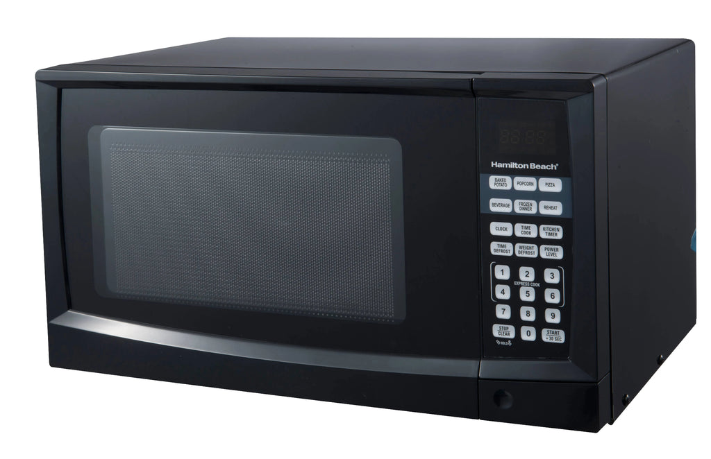 Black Digital Microwave L19796