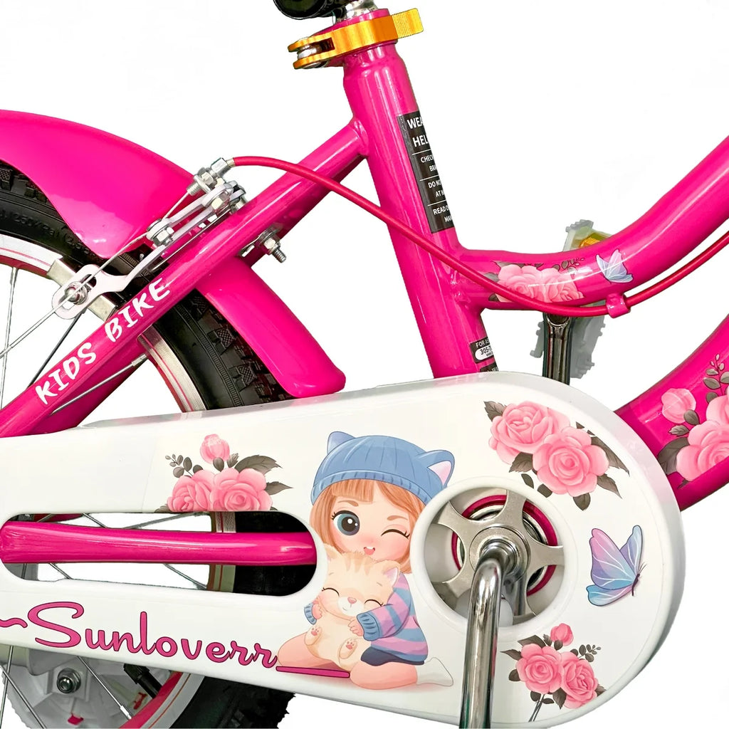 12 Inch Kids Bike with Training Wheels & Basket F761103