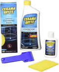 Ceramic Cooktop Cleaner, 28 Ounce, Scraper, 10 Pads I4193