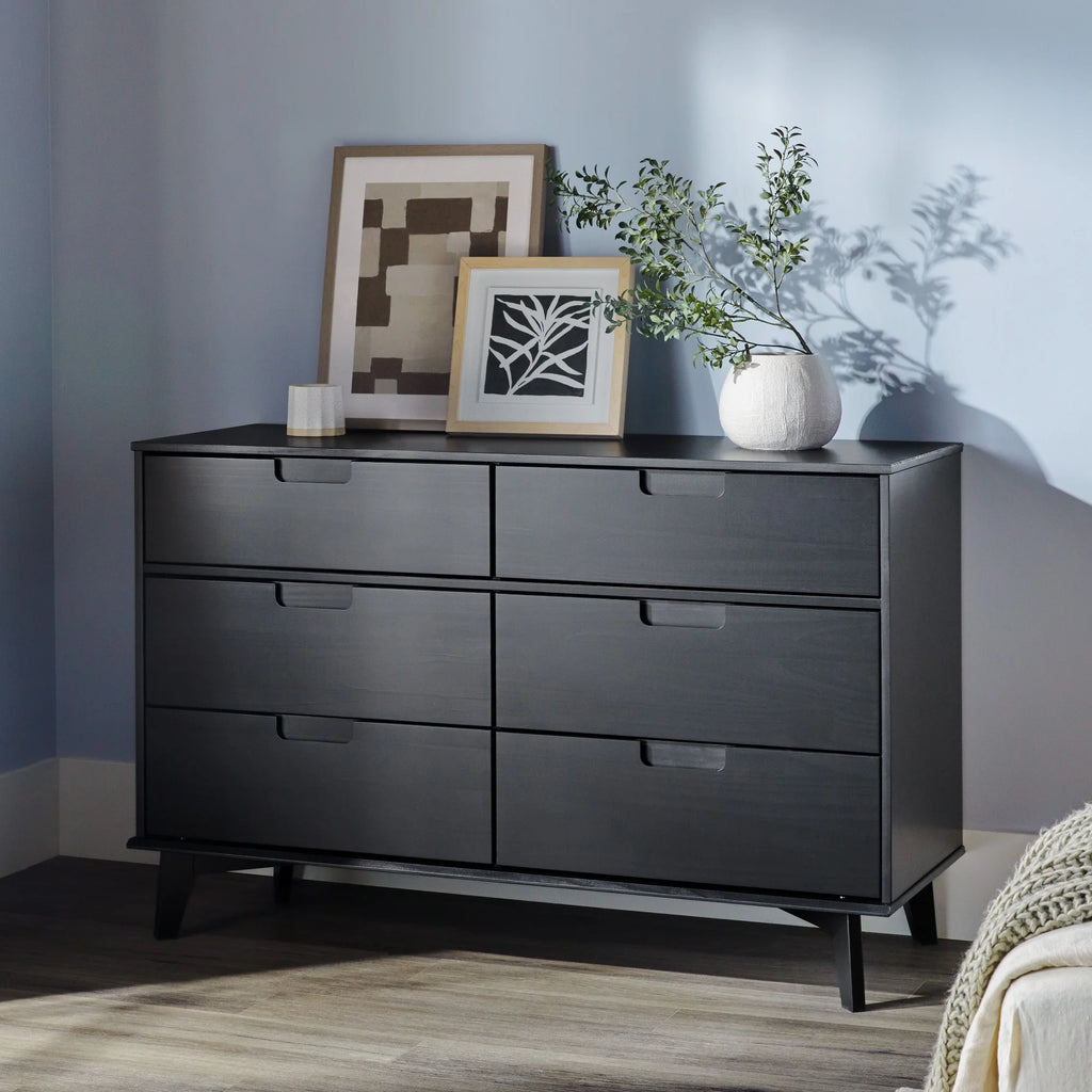 6 Drawer Solid Wood Dresser J517