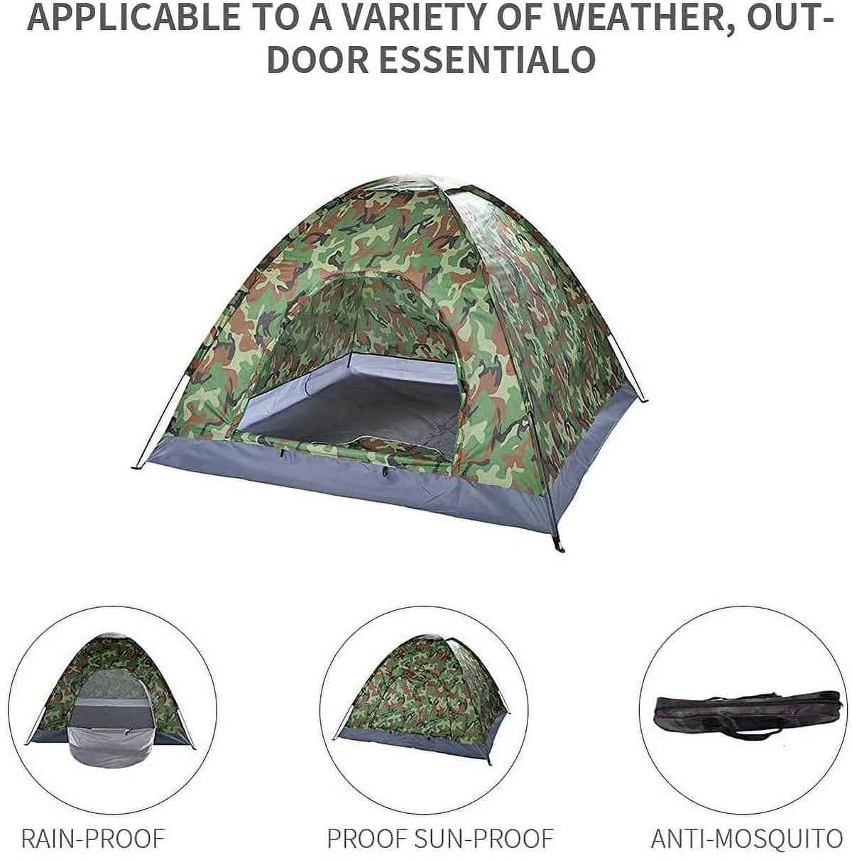 Camouflage Kids Play Dome Tent Y5487