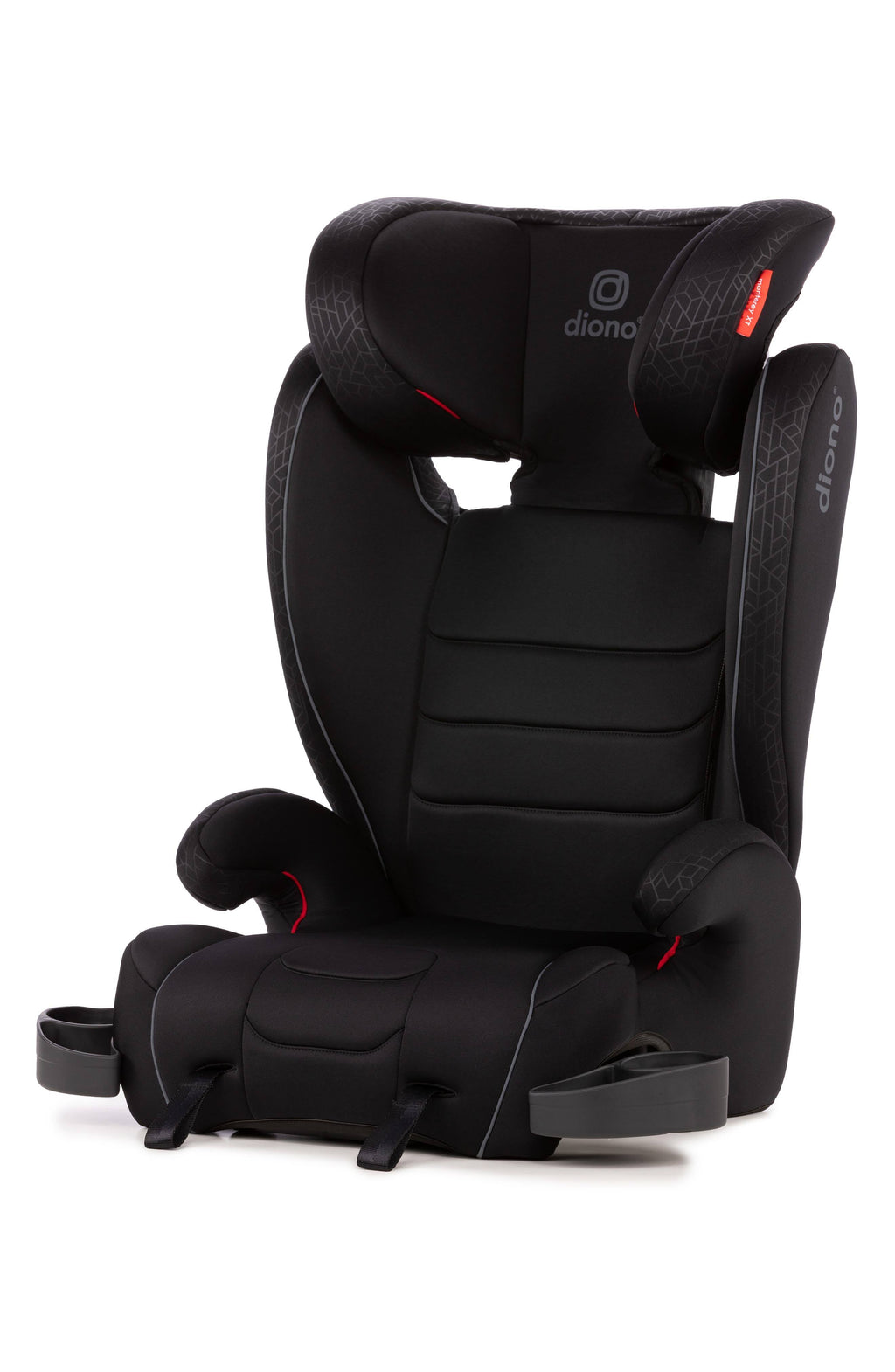 Black 2-in-1 Expandable Belt Positioning Booster Car Seat D255121