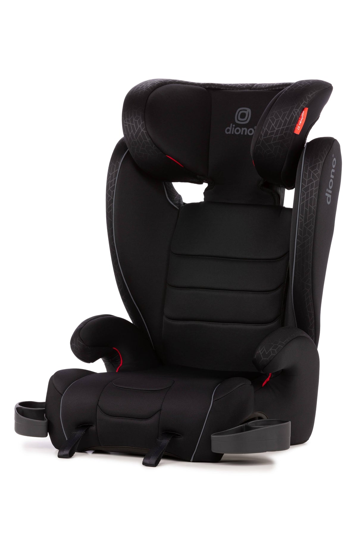 Black 2-in-1 Expandable Belt Positioning Booster Car Seat D255121