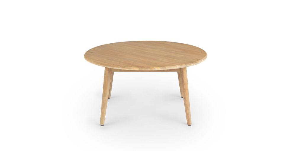 32x22 Round Acacia Coffee Table H230