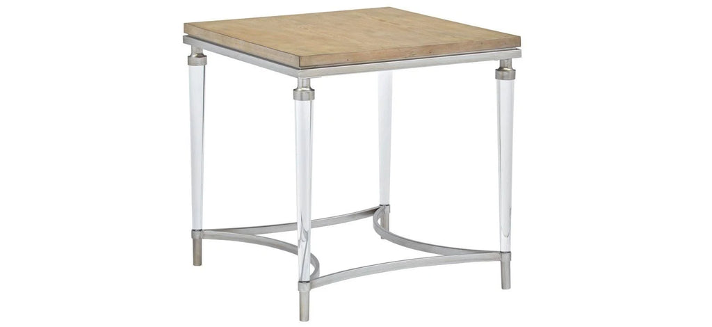 Light Ash Wood Rectangular End Table R204240
