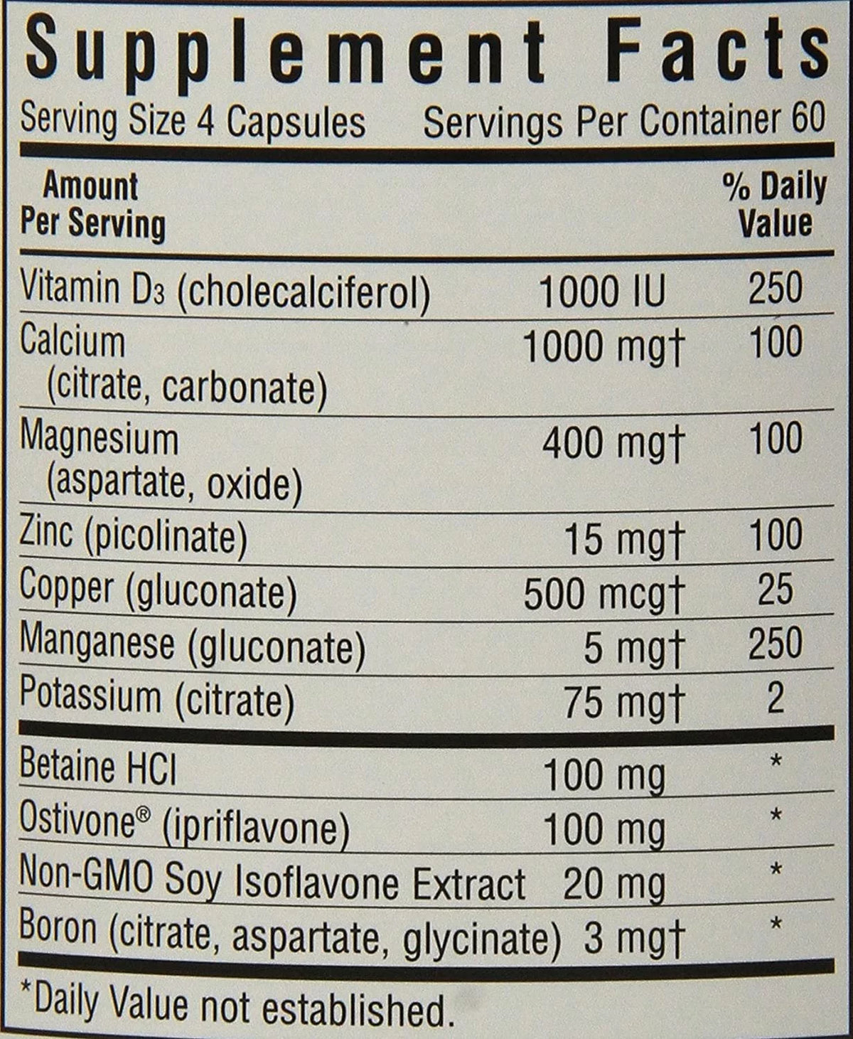 Vegetarian Capsules 240 Count M554740