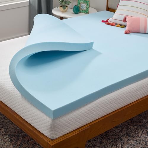 2 Inch Gel Infused Memory Foam Mattress Topper Queen Size A471