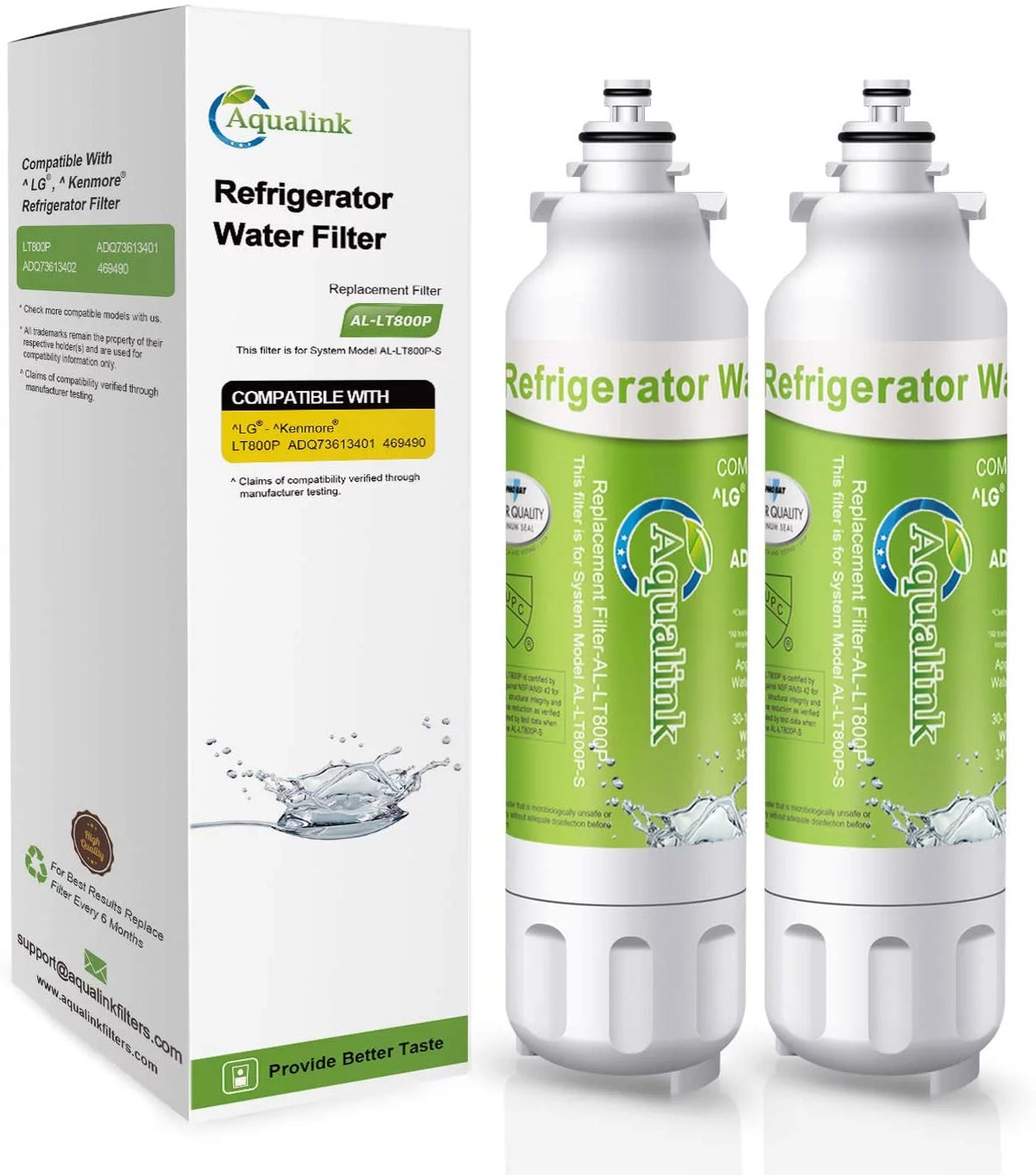 Refrigerator Water Filter 2Pack Z37383