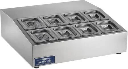 Compact Refrigerated Counter-Top Prep Unit with Stainless Steel Construction P184