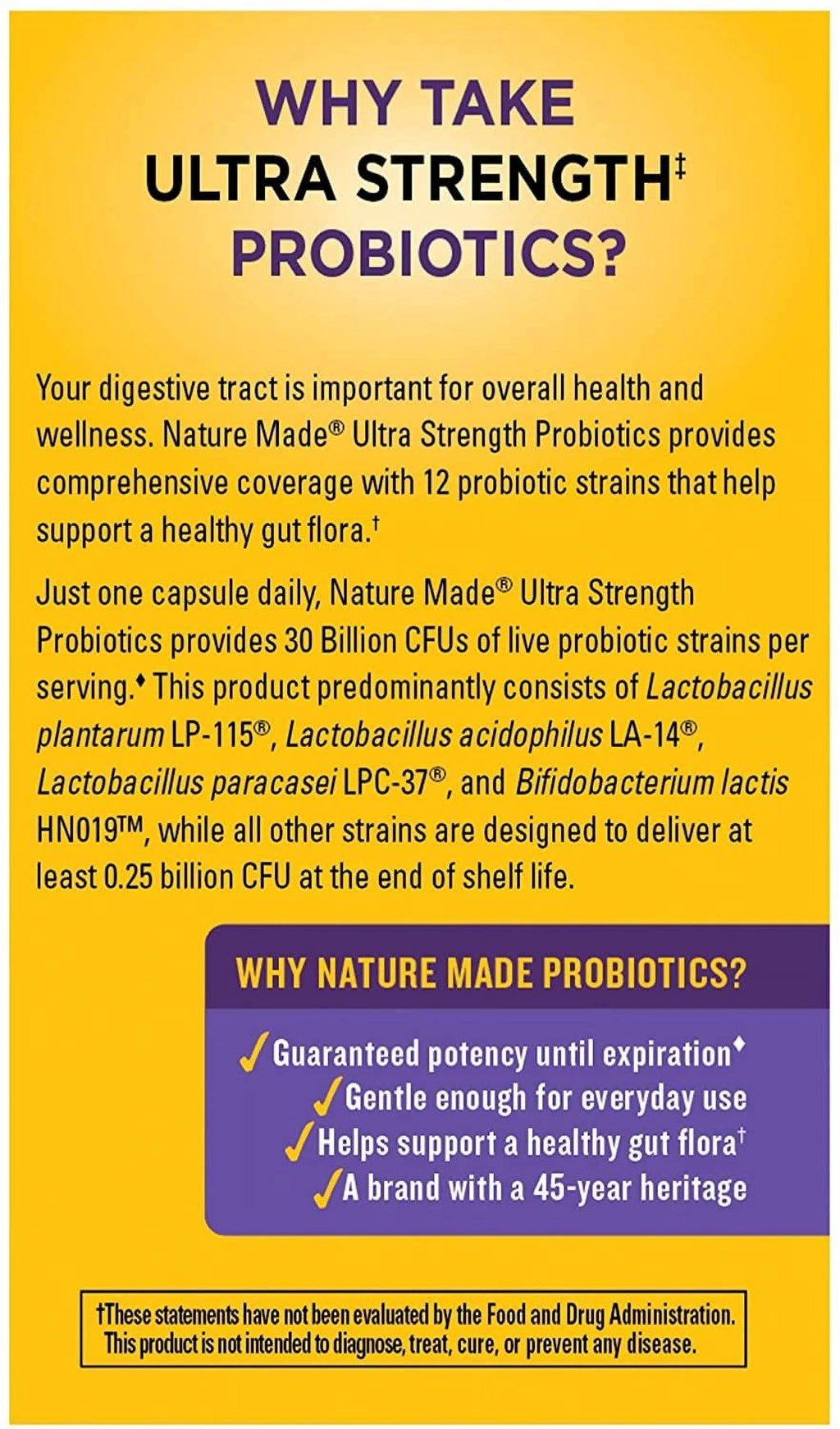 Ultra Strength Probiotic Capsules Pack of 2 T522680